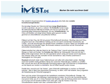 Tablet Screenshot of invest.de